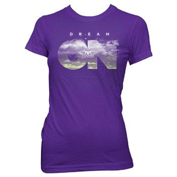 FEA Aerosmith Dream On Juniors Tissue Tee-large