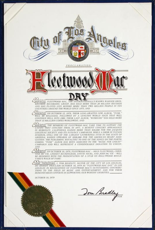 FLEETWOOD MAC PROCLAMATION