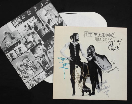 FLEETWOOD MAC SIGNED RUMOURS ALBUM