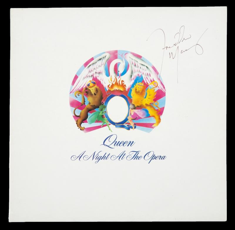 FREDDIE MERCURY SIGNED ALBUM
