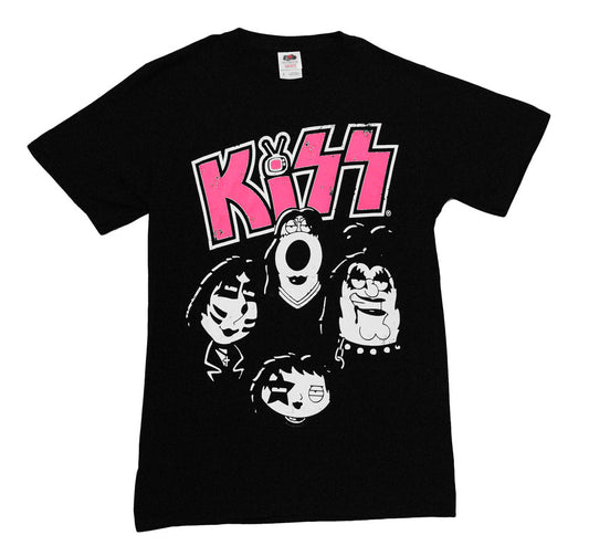 Family Guy KISS TV Show Rock Band Adult T-Shirt Tee