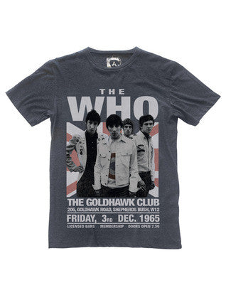 GOLDHAWK ROAD THE WHO TEE SHIRT