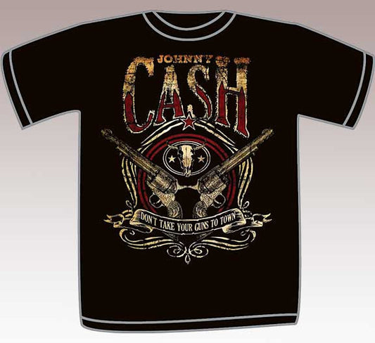 Johnny Cash Guns to Town T-Shirt