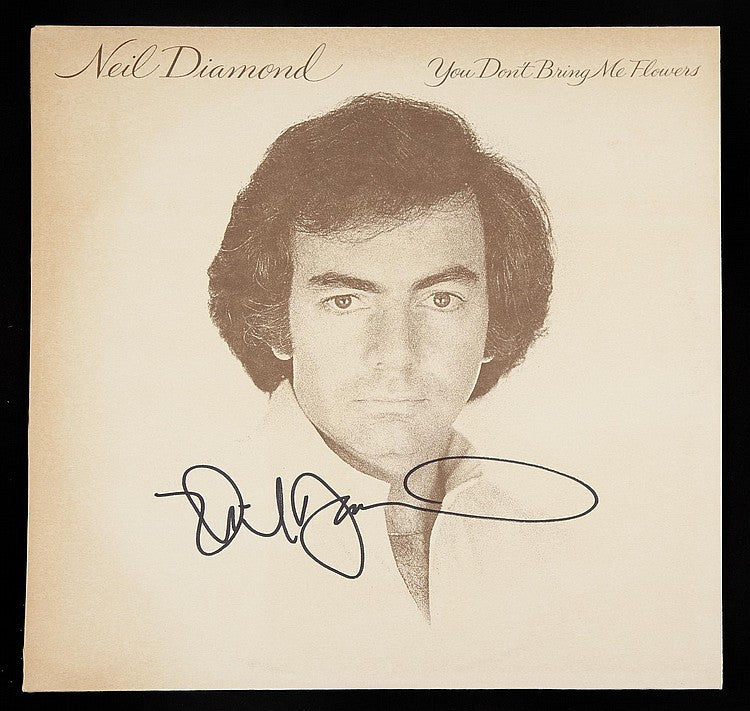 Neil Diamond Signed Vinyl Album