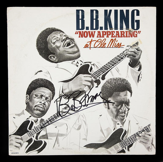 B.B. King Signed Live Album Now Appearing at Ole Miss