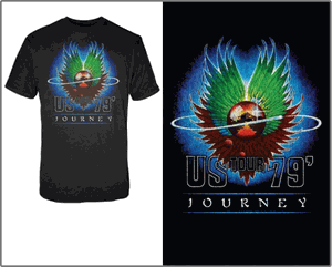 JOURNEY US TOUR '79 MEN'S T-SHIRT
