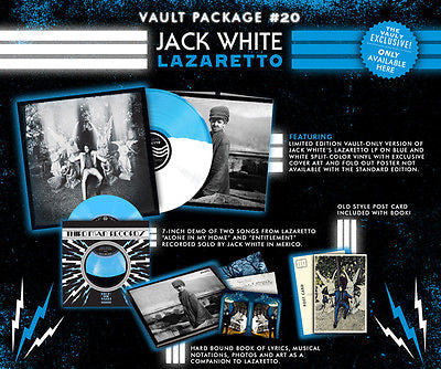 Jack White Third Man Records Vault 20 Lazaretto Colored Vinyl Record Album