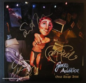 Janes Addiction Autographed Album "The Great Escape Artist"