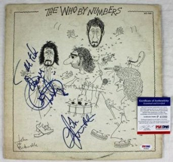 John Entwistle Roger Daltry The Who Signed Album Cover W/ Vinyl Psa/dna #p43563 - Memorabilia