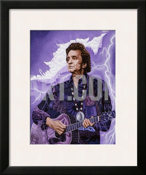 Johnny Cash By Ingrid Black