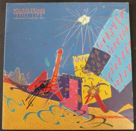 Keith Richards Autographed The Rolling Stones Album "Still Life"