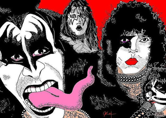 Kiss Of The Demon Framed Print