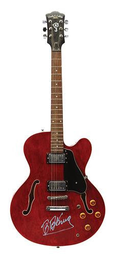 Lot 1000: B.B. King Signed Guitar