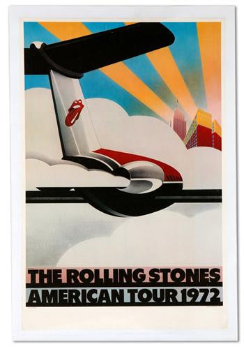 Lot 1028: 1972 Rolling Stones American Tour Concert Poster