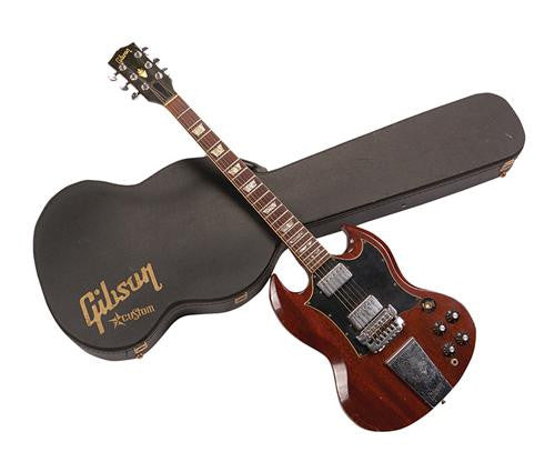Lot 1083: 1970s Pete Townshend Stage-Used Gibson SG Guitar