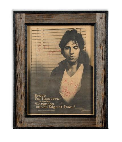 Lot 1225: Bruce Springsteen & the E Street Signed "Darkness” Promo
