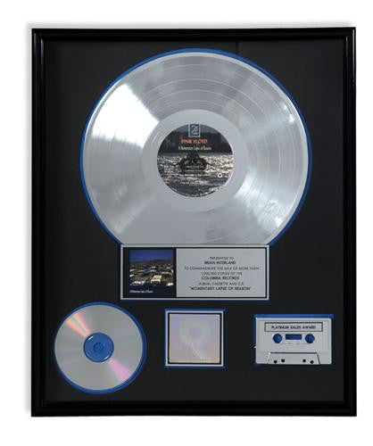 Lot 1245: Pink Floyd "Momentary Lapse of Reason" Gold Record