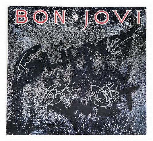 Lot 1324: BON JOVI SIGNED ALBUM