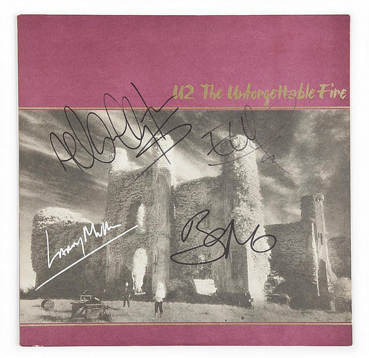 U2 SIGNED ALBUM