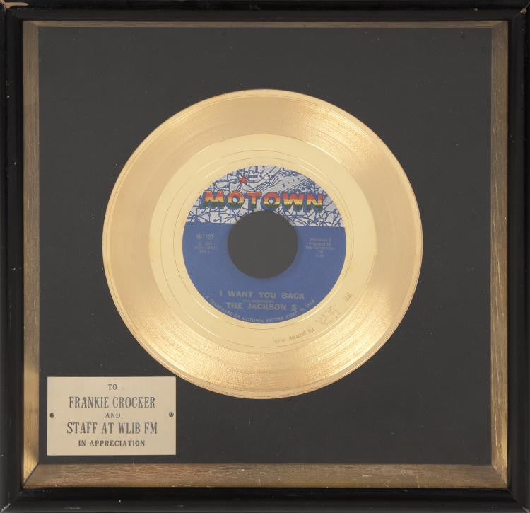 Lot 17: THE JACKSON 5 RECORD AWARD