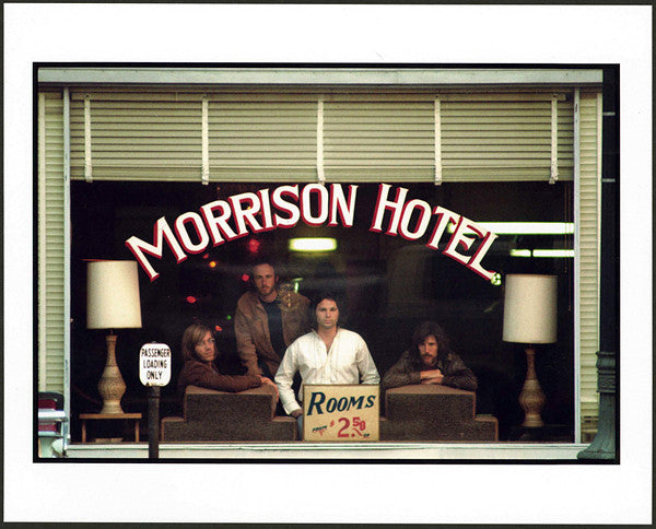 The Doors 1970 "Morrison Hotel" Vintage Stamped Photograph by Henry Diltz