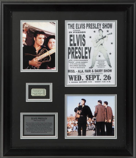 ELVIS PRESLEY 1956 CONCERT TICKET
