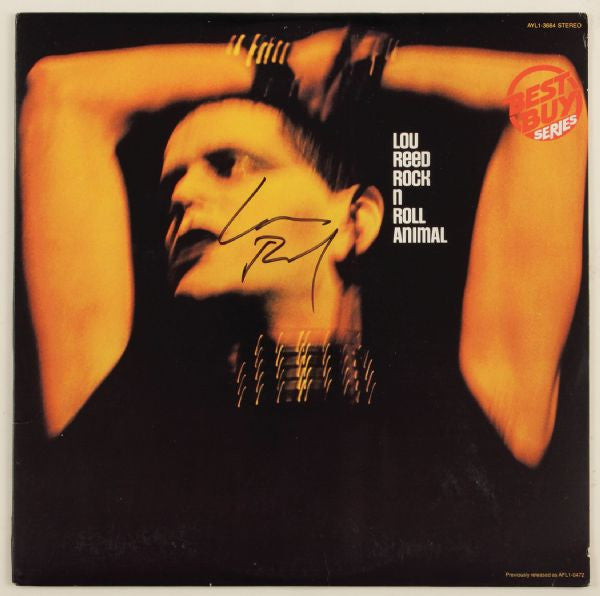 Lou Reed Signed "Rock n Roll Animal" Album