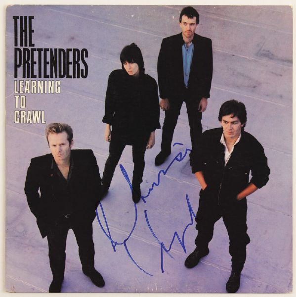 The Pretenders Chrissy Hynde Signed "Learning to Crawl" Album