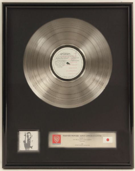Prince "Parade" Platinum Award