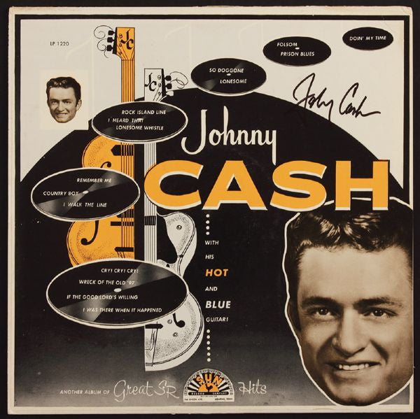 Johnny Cash Signed Album