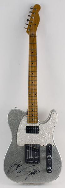 Bruce Springsteen Stage Used and Signed Fender Guitar