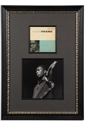 John Coltrane Signed "Soultrane" 45 rpm Record