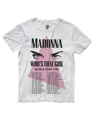 MADONNA TOUR 87 tee shirt