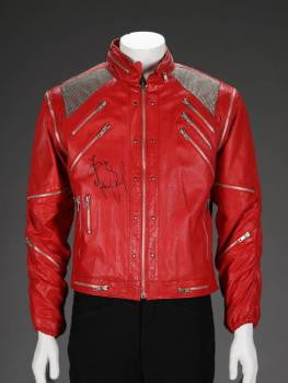MICHAEL JACKSON SIGNED "BEAT IT" JACKET