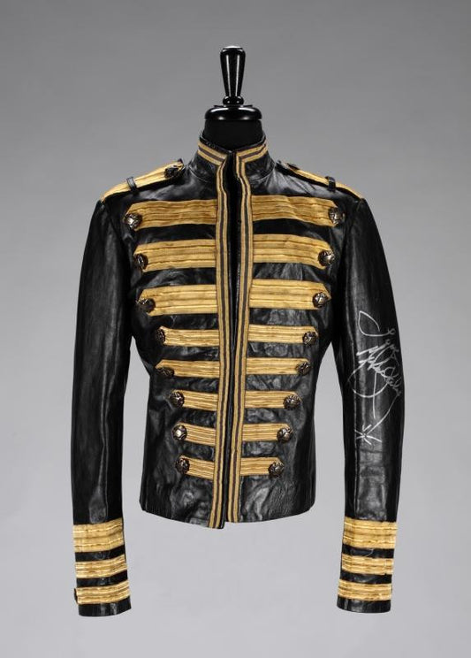 MICHAEL JACKSON SIGNED ROBERTO CAVALLI JACKET