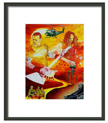 Metallica-one Framed Print