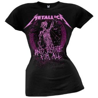 Metallica - Guilded Justice Juniors T-Shirt