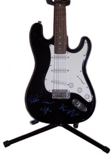 Metallica Authentic Band Signed Autographed Guitar COA