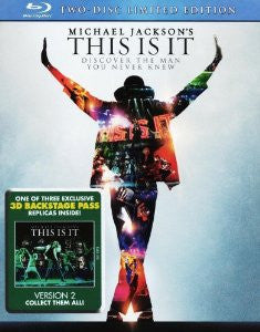 Michael Jackson: This Is It (Two-Disc Limited Edition with 3D Backstage Pass version 2) [Blu-ray] (2009)