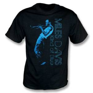 Miles Davis-Kind of Blue T-shirt, Color Black