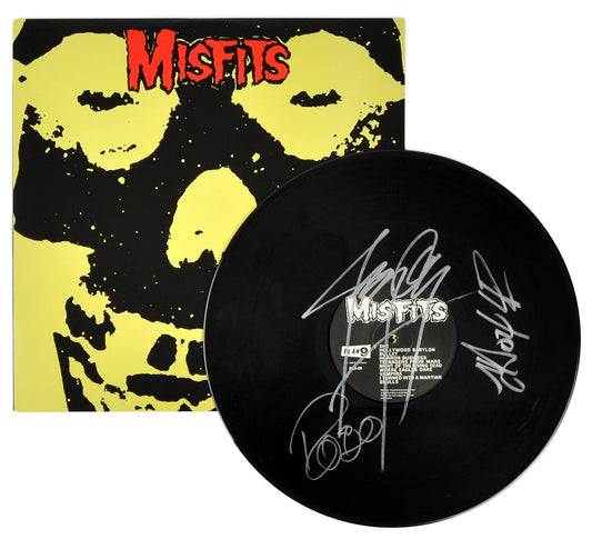 Misfits - Legends of Punk Rock -Authentic Autographed Record Album