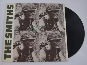 The Smiths Meat Is Murder Autographed LP Record Album with Vinyl Loa