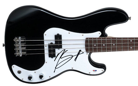 NIKKI SIXX OF MOTLEY CRUE SIGNED PRECISION BASS STYLE GUITAR PSA/DNA COA W11931