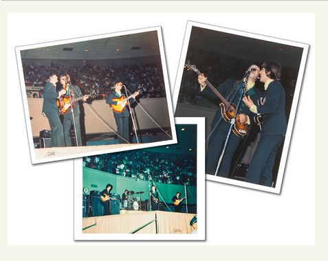 The Beatles by Nathan Duncan Mid-South Coliseum in Memphis