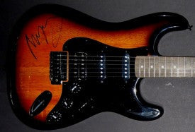Neil Young Autographed Guitar