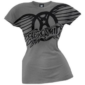 Old Glory Women's Aerosmith Winged Logo T-Shirt