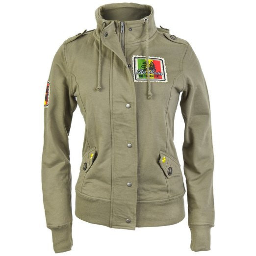 Old Glory Women's Bob Marley Military Jacket