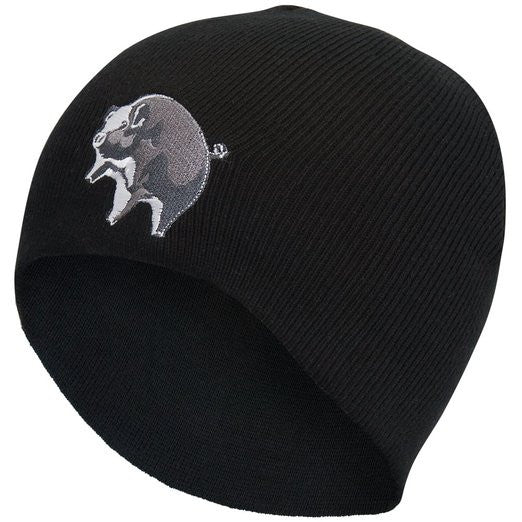 Pink Floyd - Mens Pink Floyd - Pig Knit Beanie Black