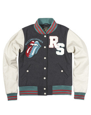 ROLLING STONES LADIES VARSITY