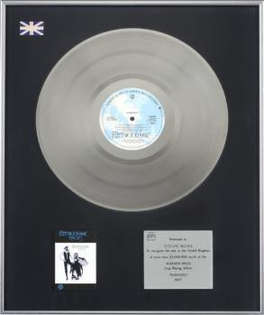 RUMOURS PLATINUM RECORD AWARD